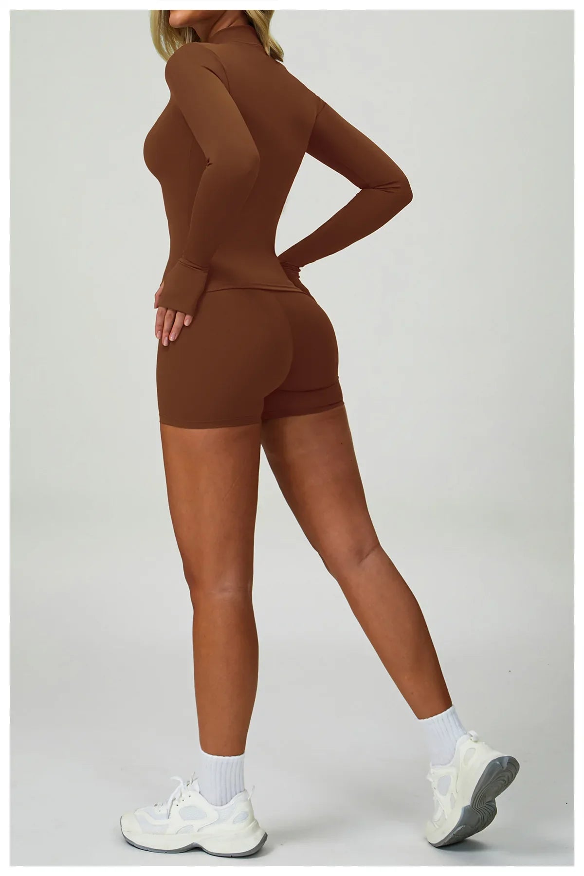 2/3-Piece Activewear Set – Sports Bra &amp; High Waist Leggings