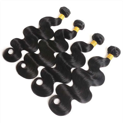 30 40 Inch Body Wave 1 3 4 Bundles Brazilian Remy Virgin Human Hair Wavy Double Bundles Weave Extensions
