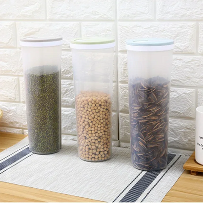 Noodles Sealed Can Kitchen Accessories Food Grade Plastic Kitchen Storage &amp; Organization Quantitative Divided Can Storage Box