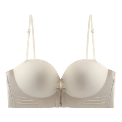 New Front Buckle Underwear Convenient Anti Sagging without Shoulder Strap Women&