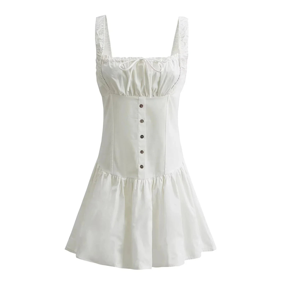 Bowknot White Summer Women&