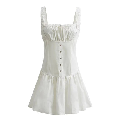 Bowknot White Summer Women&