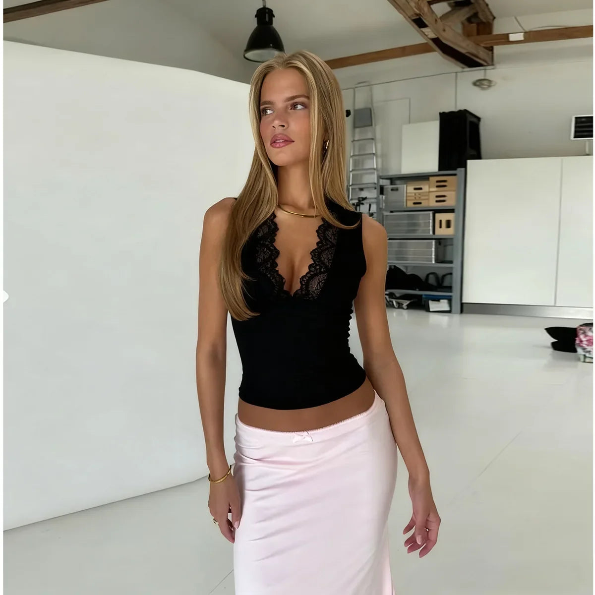 2026 Spring Summer New Arrival Elegant Sleeveless Women&
