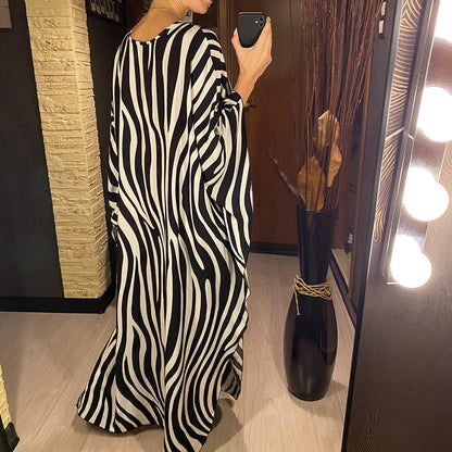 Sexy Zebra Printed V Neck Tunic Beach Cover Up Cover-ups Beach Dress Beach Wear Beachwear Beach Long Dress Female Women V4159