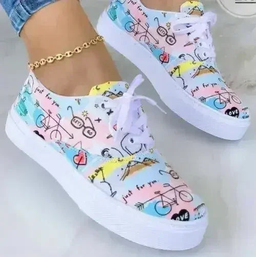 2022 Graffiti Sneakers - Women&