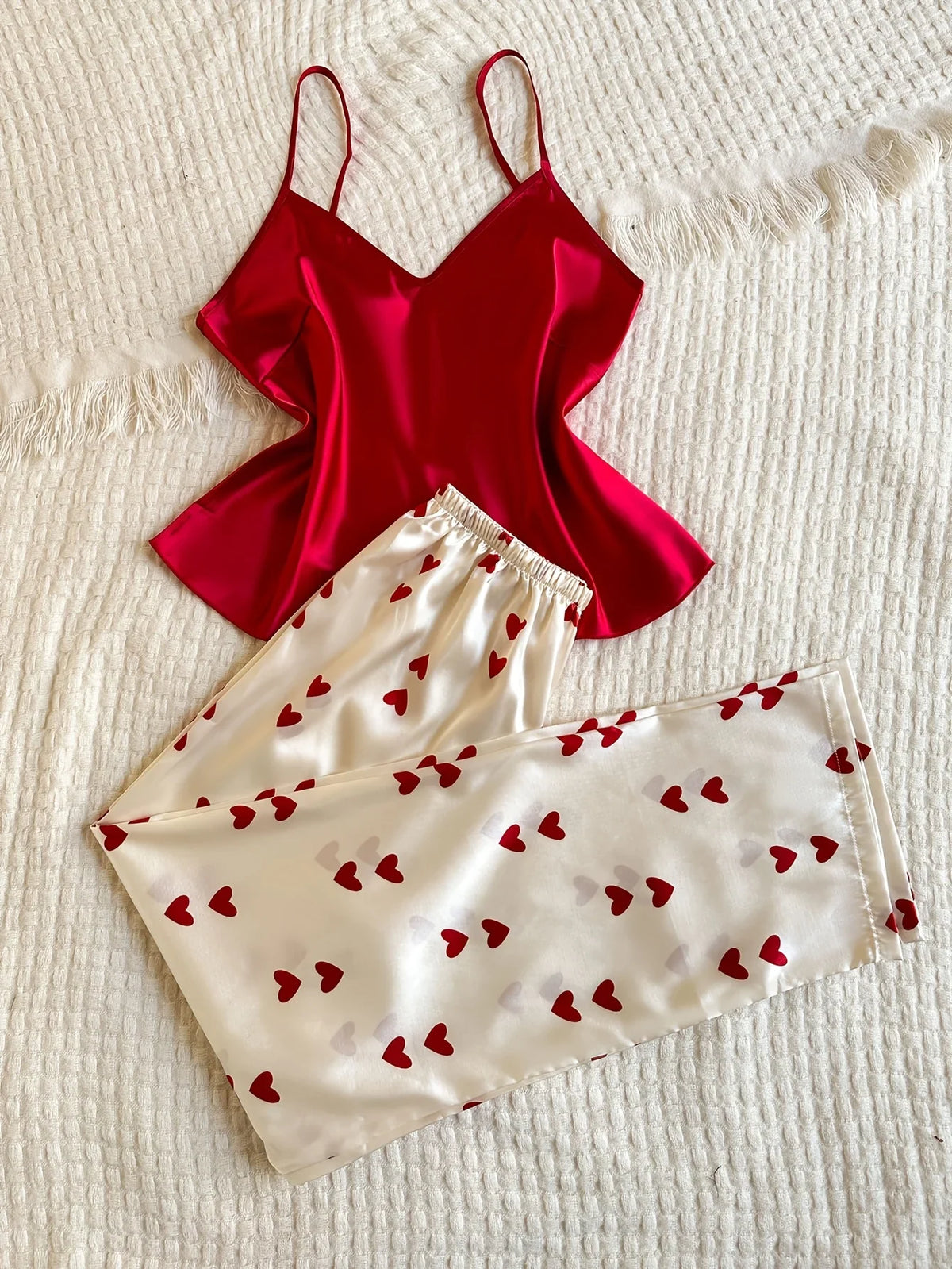 New V Neck 2 piece Women&