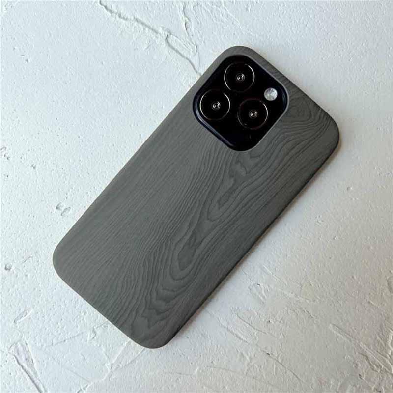 Retro Ultra Thin Wooden Texture Phone Cases For iPhone 14 13 12 11 Pro Max XS MAX XR XS X 7 8 Plus anti-skid Soft Cover Vintage Wooden Unique Classy &amp; Fully Protective Phone Case