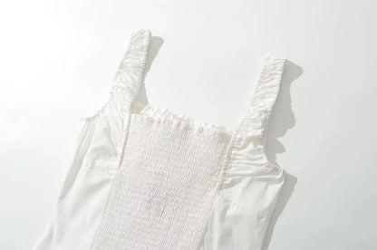 Bowknot White Summer Women&
