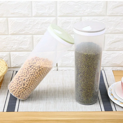 Noodles Sealed Can Kitchen Accessories Food Grade Plastic Kitchen Storage &amp; Organization Quantitative Divided Can Storage Box