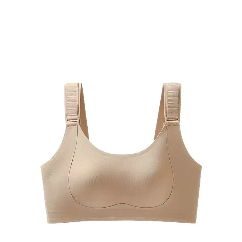 New Seamless Minimizer Bra for Women, Full Cup Lift &amp; Side Support, Anti-Sagging Wireless Comfort, Adjustable Plus Size Bras