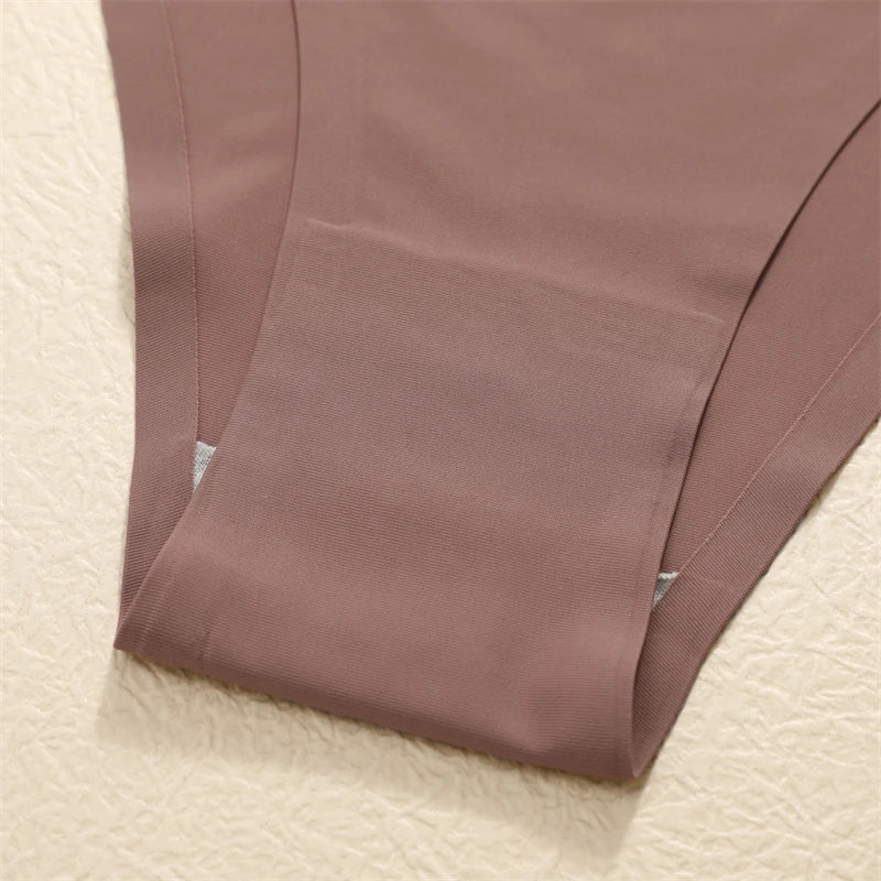 8Pcs/Set Seamless Thong Women Invisible Thin Strap Low Waist High Stretch Flexibility Panties Sexy Underwear Briefs T-back