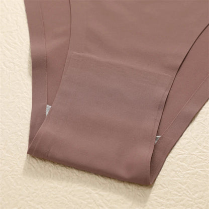 8Pcs/Set Seamless Thong Women Invisible Thin Strap Low Waist High Stretch Flexibility Panties Sexy Underwear Briefs T-back