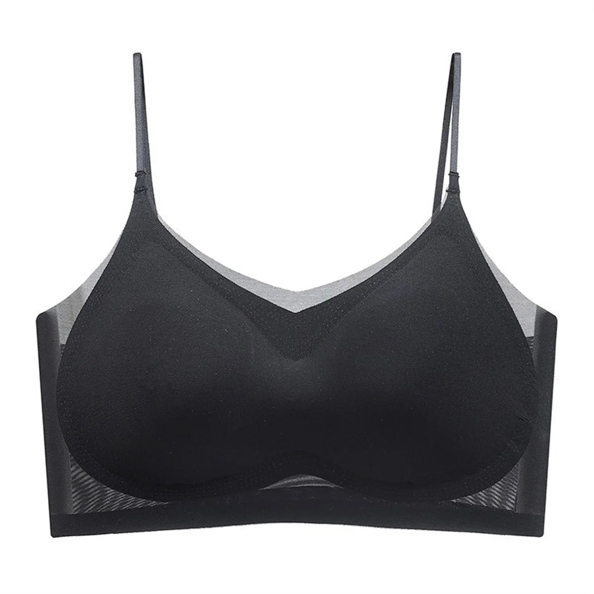 Ultra-Thin Breathable Ice Silk Top Bra Women&