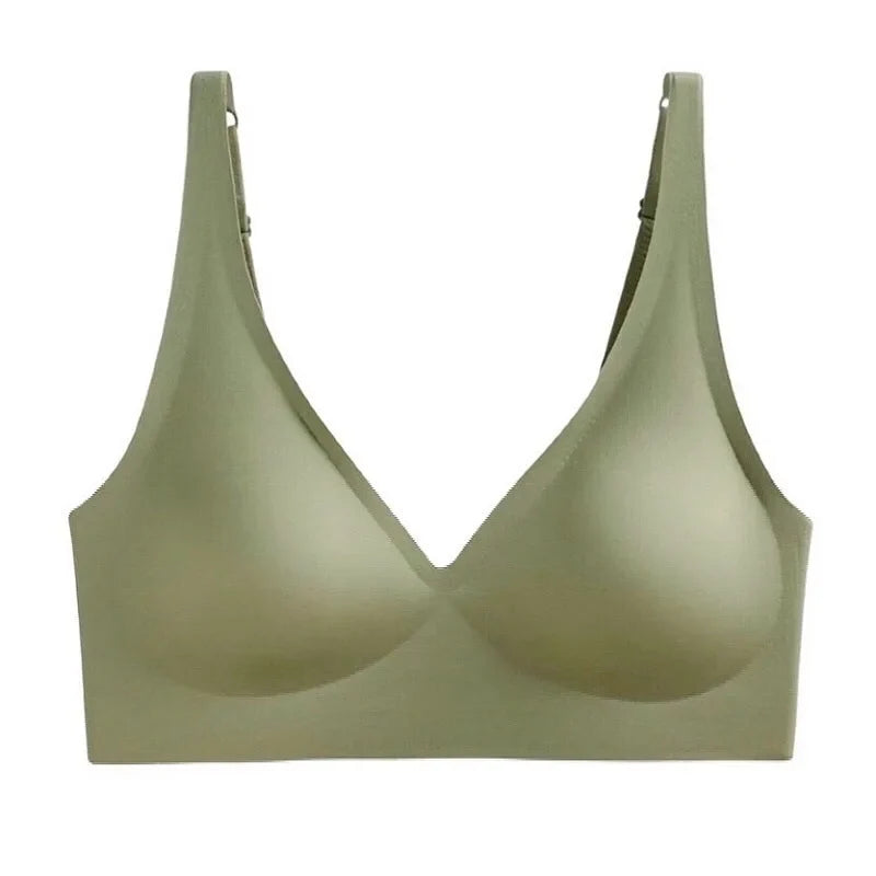 3Pcs/Set Seamless Bras Wire Free Brassiere Women Underwear Female Sexy Lingerie Plunge Underwear &amp; Sleepwears Intimates