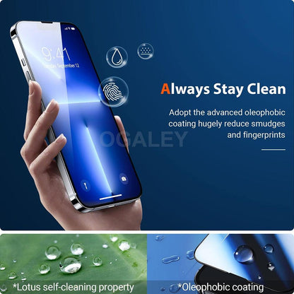 2PCS 3D Tempered Glass on For iphone 11 12 13 14 Pro Max 14 Plus Screen Protector Protective Glass For iphone X XS MAX 7 8 Plus Glass Horizontal Privacy Glass Screen Protector for Gaming &amp; Streaming