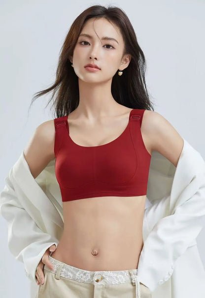 New Seamless Minimizer Bra for Women, Full Cup Lift &amp; Side Support, Anti-Sagging Wireless Comfort, Adjustable Plus Size Bras
