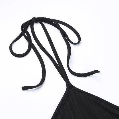 Knitted Long Sleeve Slim Mini Fairycore Slash Neck Dress