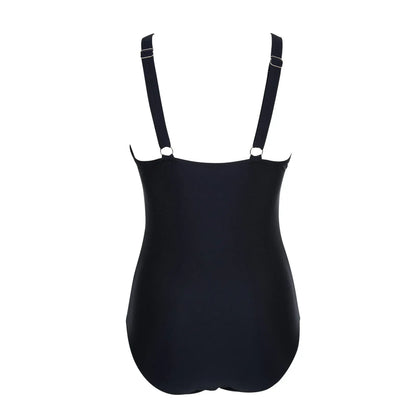 2024 Sexy One Piece Swimsuit Women Mesh Strappy Plunge Swimwear Tummy Control Bathing Suits Beach Wear Monokini Swimming Suit