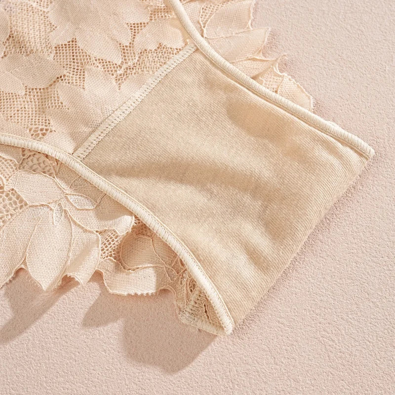 Floral Lace Panties – Sexy Lingerie Briefs for Women