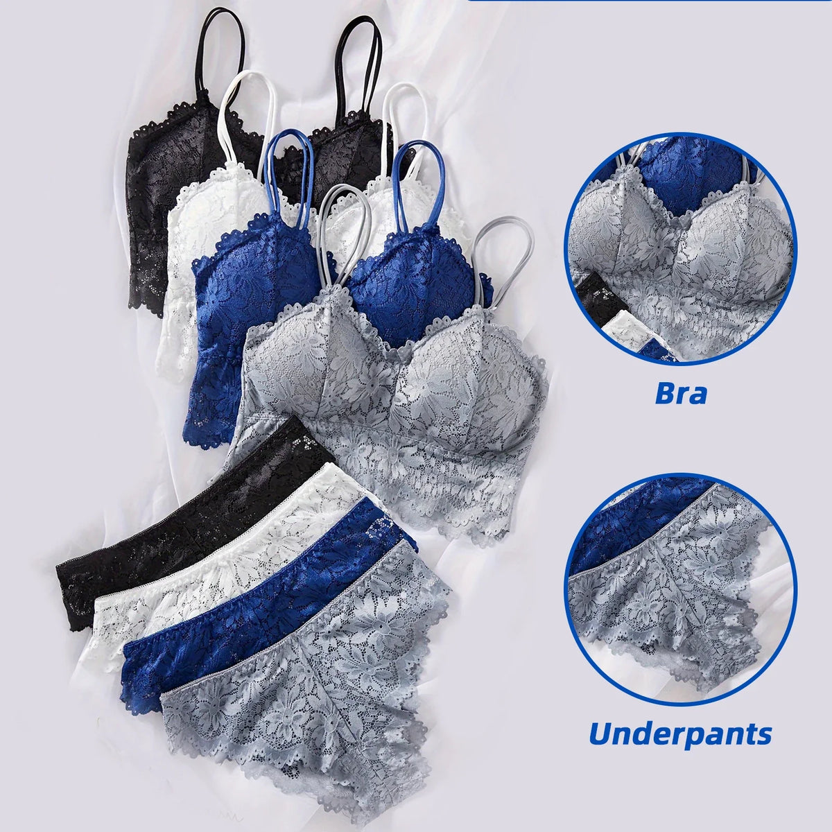 4PCS Women&