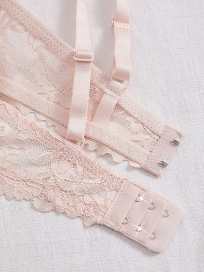3Pcs Floral Lace Women&