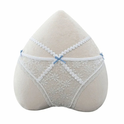 Sexy Lace Thong Double Strap Women&
