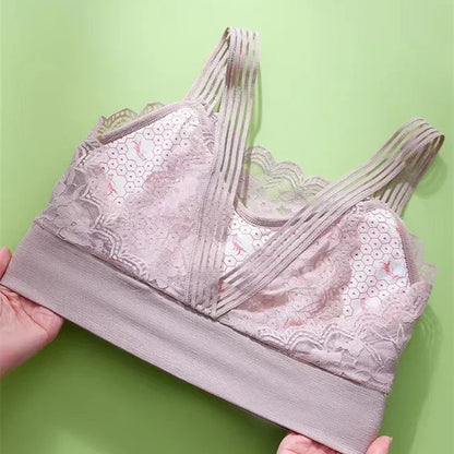 Sexy Lace Seamless Large Size Women&