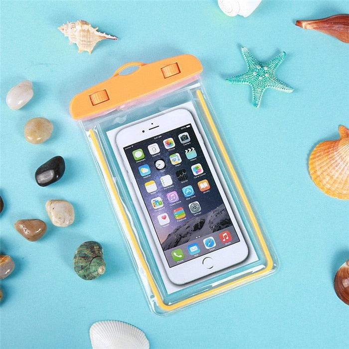 Waterproof Phone Case Universal Mobile Cover case For iPhone 13 Pro Max Phone Bag Underwater Case Phone Plastic Waterproof Underwater Pouch for Mobile Phone Case &amp; Strap