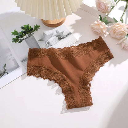 Women’s Cotton-Blend Low-Rise G-String Panties