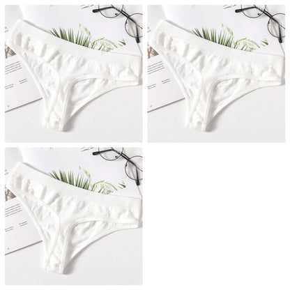 3Pcs/Set Thongs Women&
