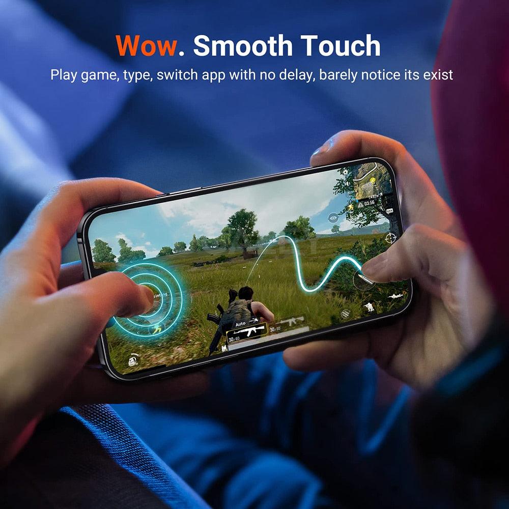 2PCS 3D Tempered Glass on For iphone 11 12 13 14 Pro Max 14 Plus Screen Protector Protective Glass For iphone X XS MAX 7 8 Plus Glass Horizontal Privacy Glass Screen Protector for Gaming &amp; Streaming