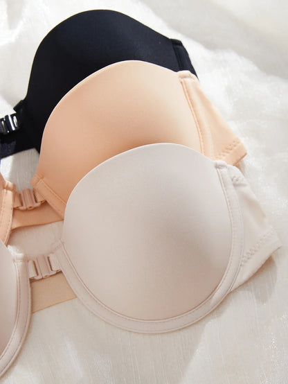 3Pcs/Set Demi Cup Seamless Women&