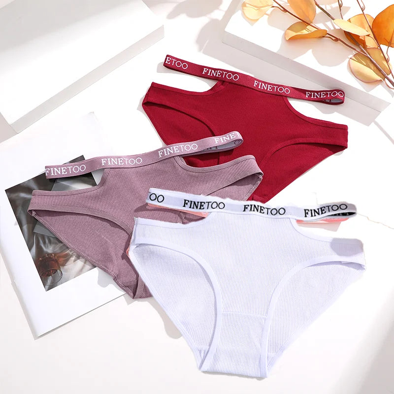 Cotton Double Letter Belt Briefs – Sexy &amp; Comfortable Women&