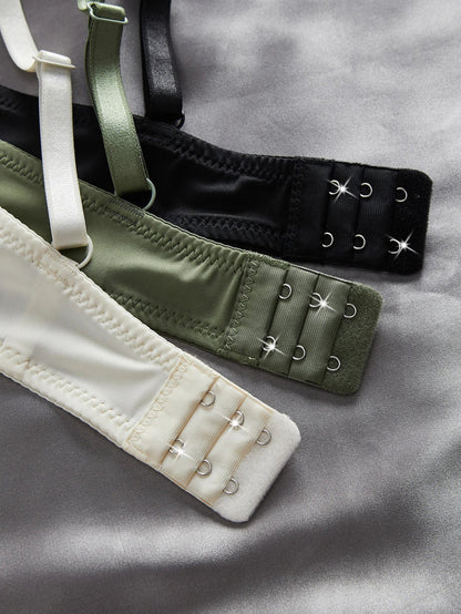 3PCS Basic Solid Women&