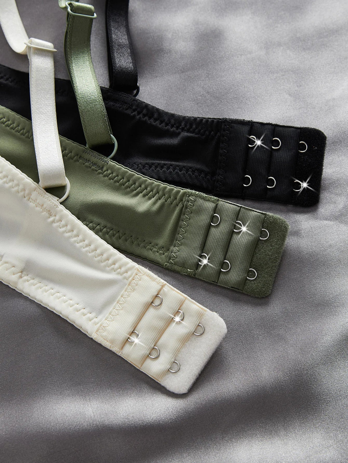 3PCS Basic Solid Women&