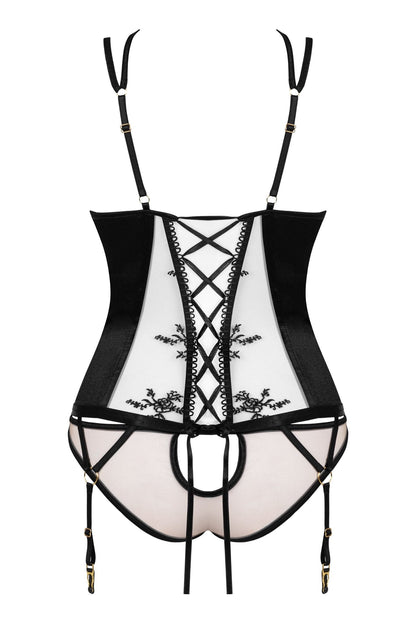 Beauty Night Gianna Sheer Mesh Corset