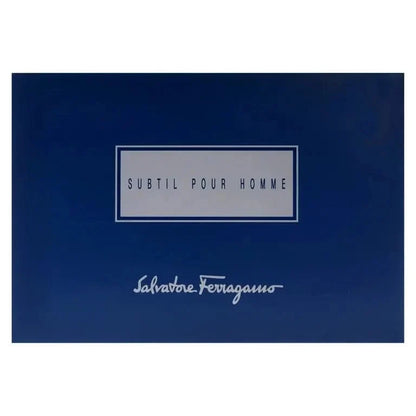 Subtil Pour Homme By Salvatore Ferragamo For Men 3Pcs Set EDT Spray
