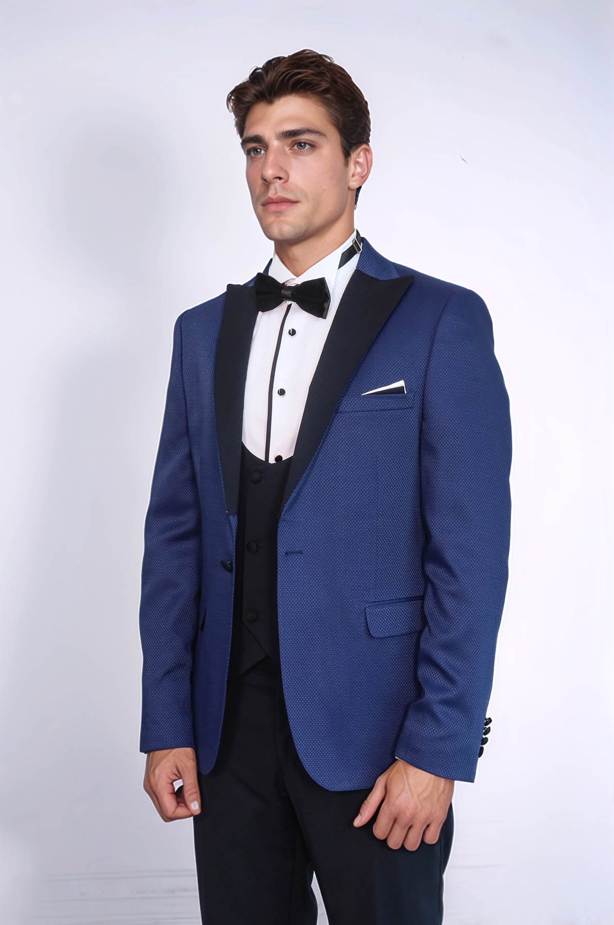 Indigo Blue Wedding Suit for Men | Wessi