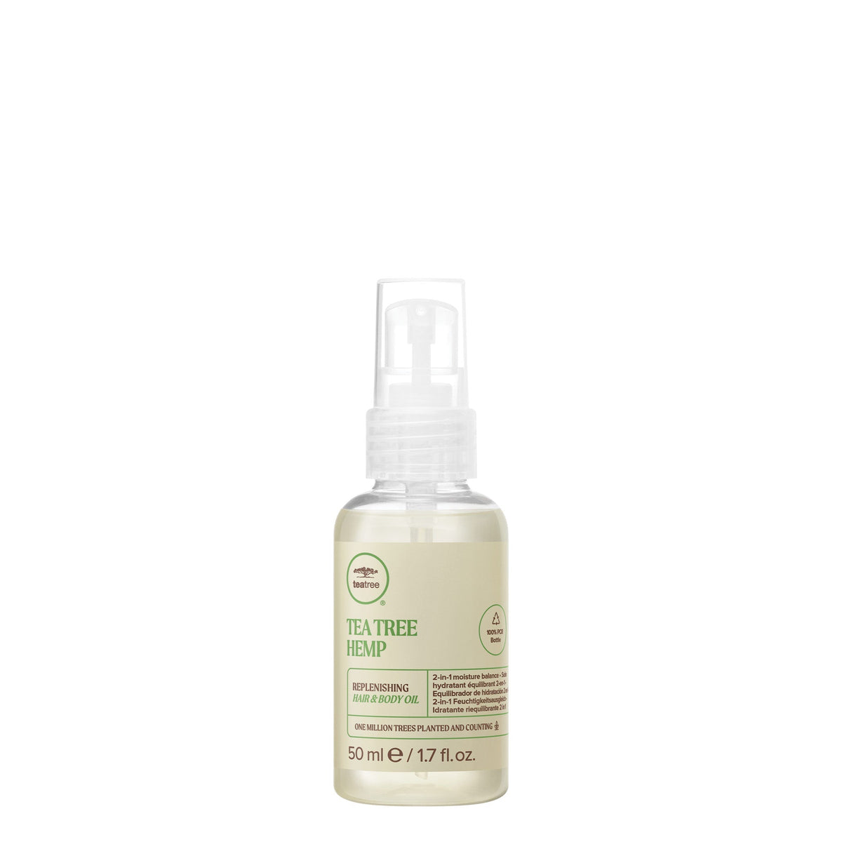 Paul Mitchell Tea Tree Hemp Replenishing Hair &amp; Body Oil 1.7 oz
