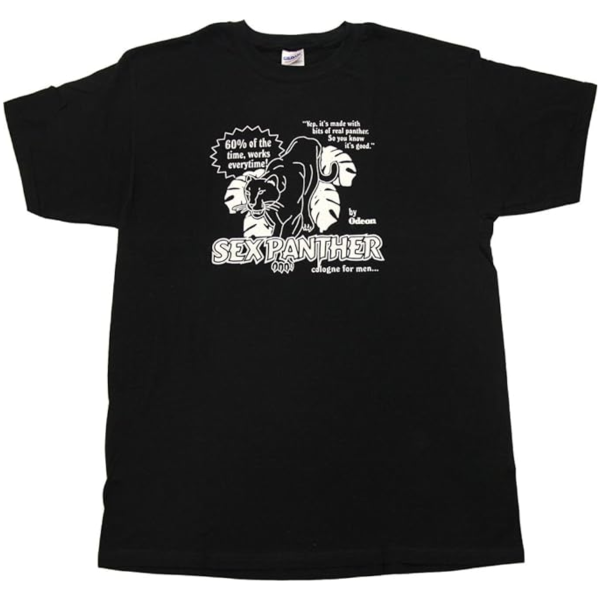 Anchorman Panther Cologne Logo T-shirt