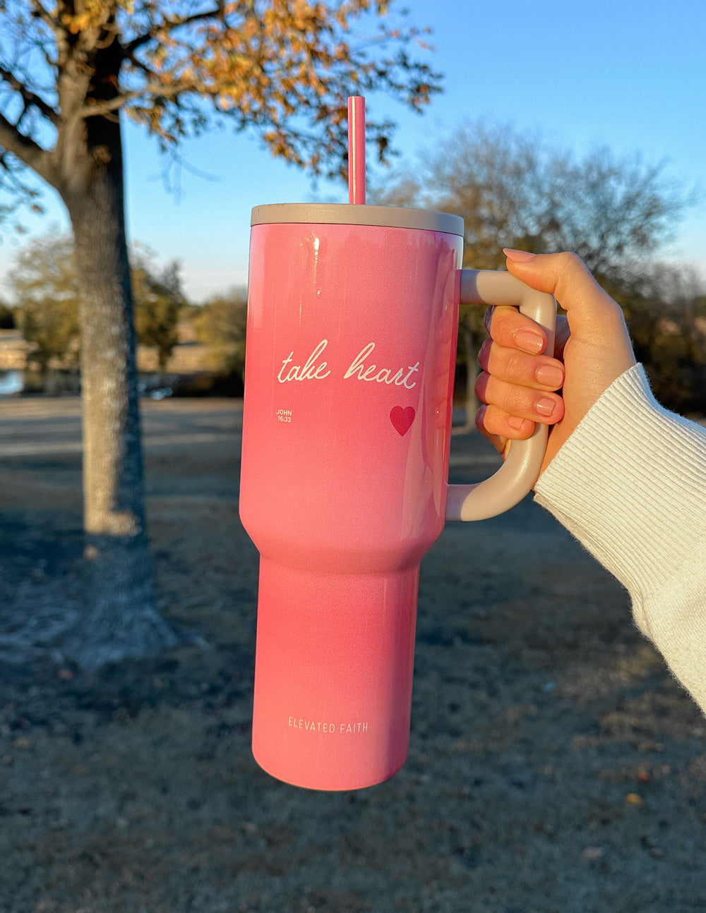Take Heart 40 oz Ascend Tumbler