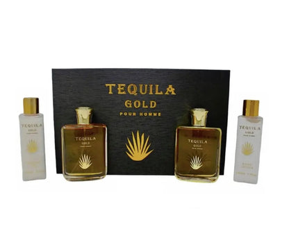 Tequila Gold 4 Piece Gift Set For Men&