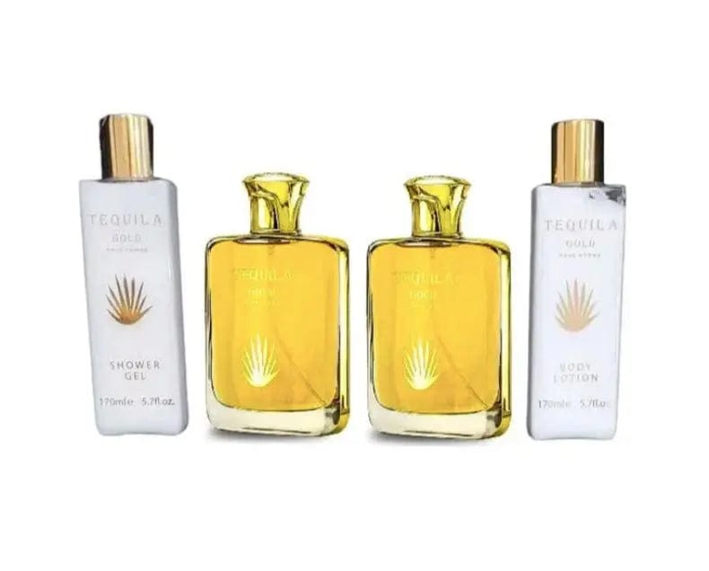 Tequila Gold 4 Piece Gift Set For Men&
