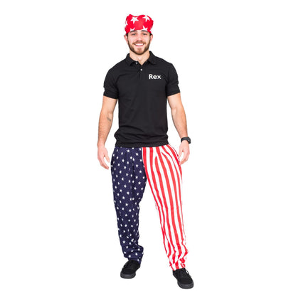 USA American Flag Lounge Pants Pajamas