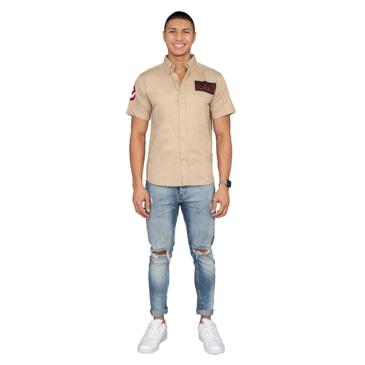 Venkman Button Up Costume Shirt