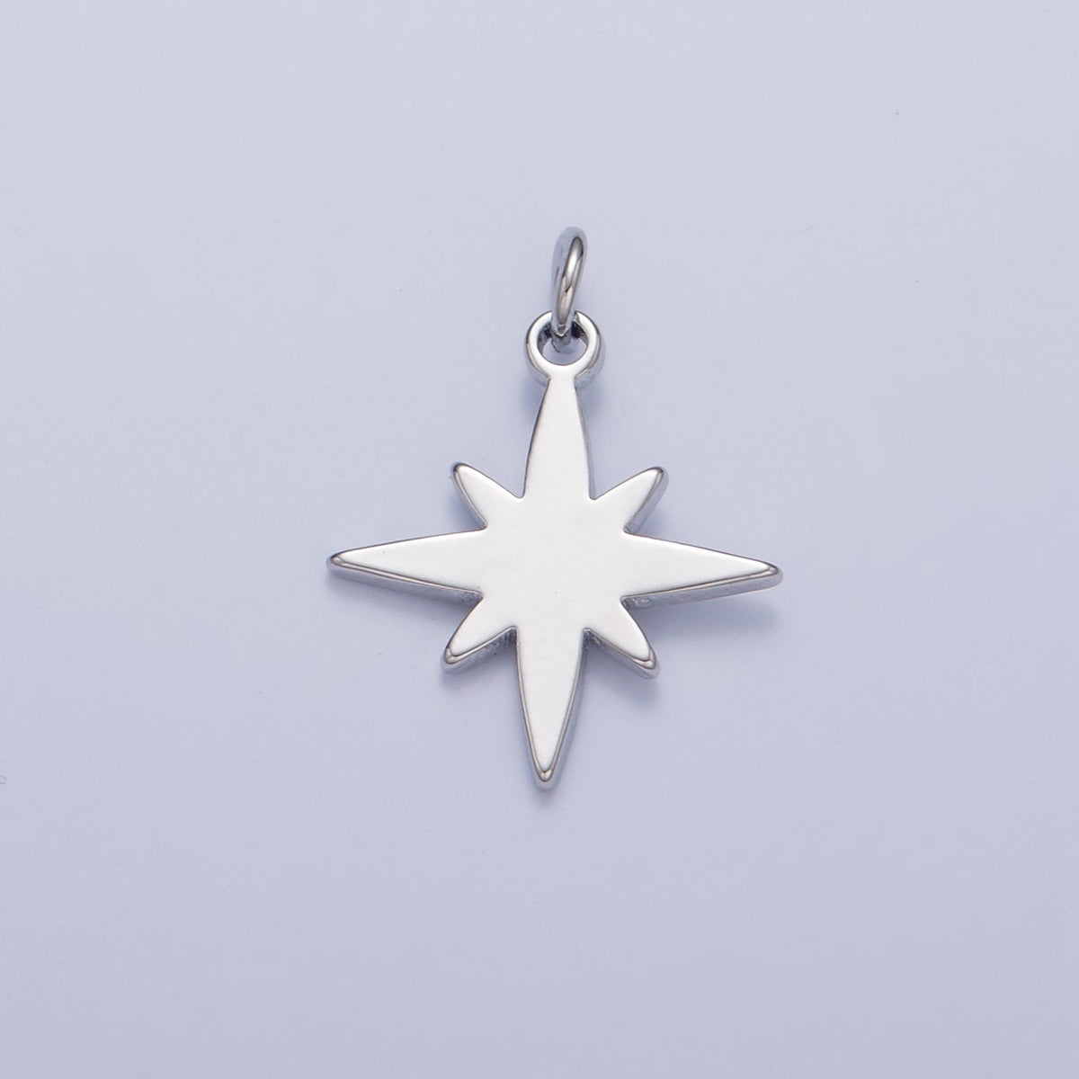 Dainty Gold Flat Polaris Northstar Pendant Only Charm for Necklace Bracelet Earring 14K or 24K Gold Filled W-460~W-462