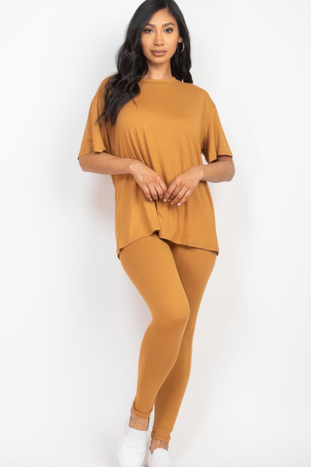Oversized T-shirt &amp; Leggings Set