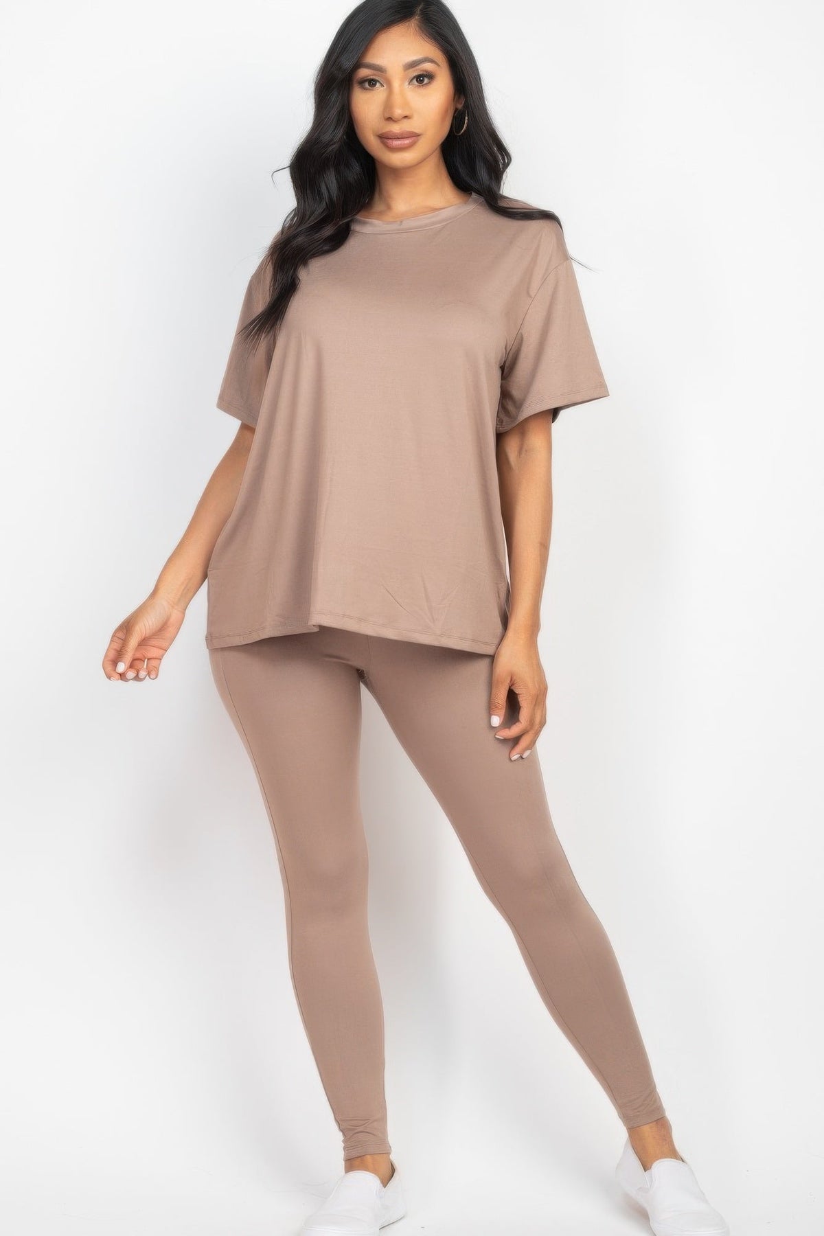Oversized T-shirt &amp; Leggings Set