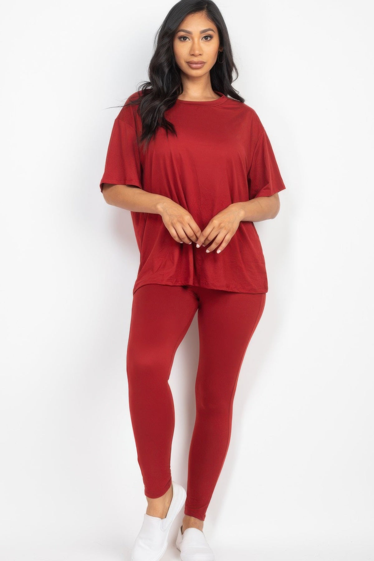 Oversized T-shirt &amp; Leggings Set