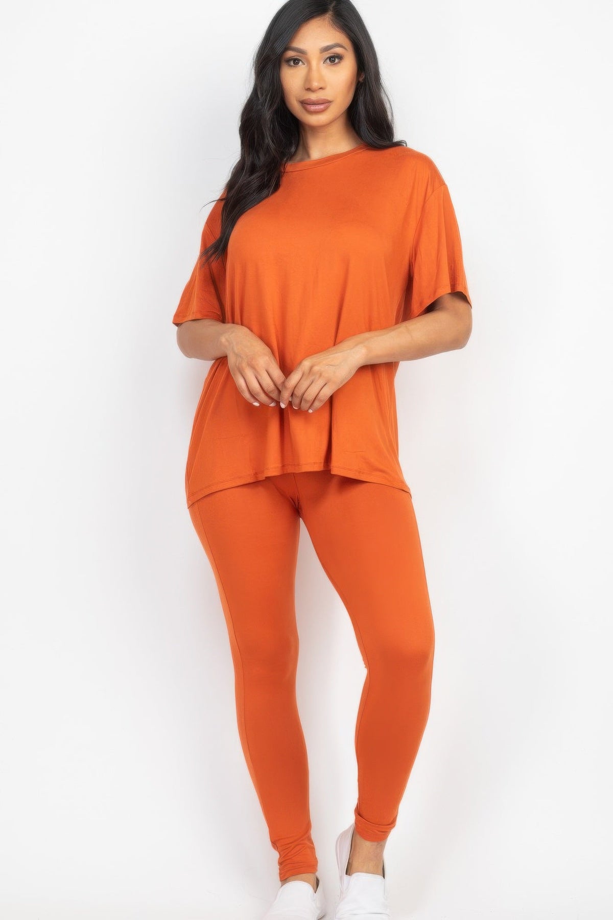 Oversized T-shirt &amp; Leggings Set
